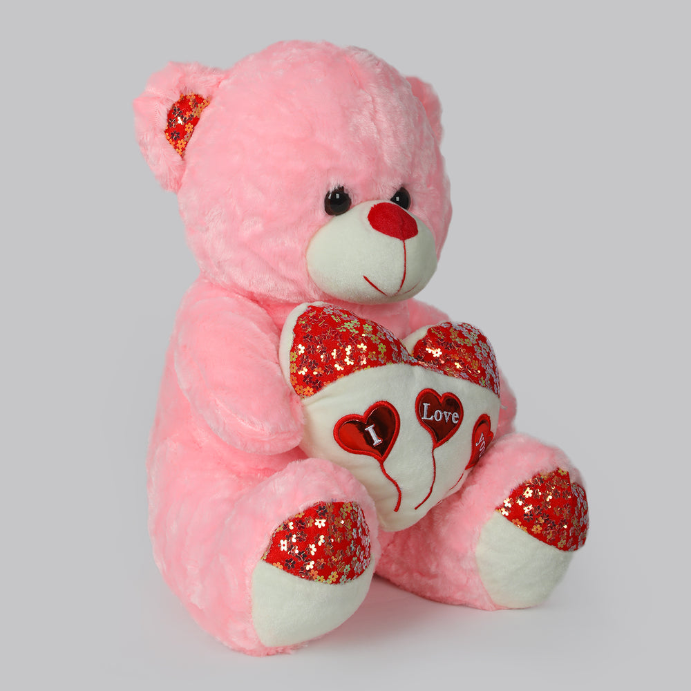 Love Bear Mix - 40Cm - Pink, Stuffed Toys, Chase Value, Chase Value