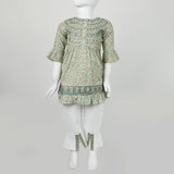 Girls Embroidered Shalwar Suit - Green, Girls Shalwar Kameez, Chase Value, Chase Value