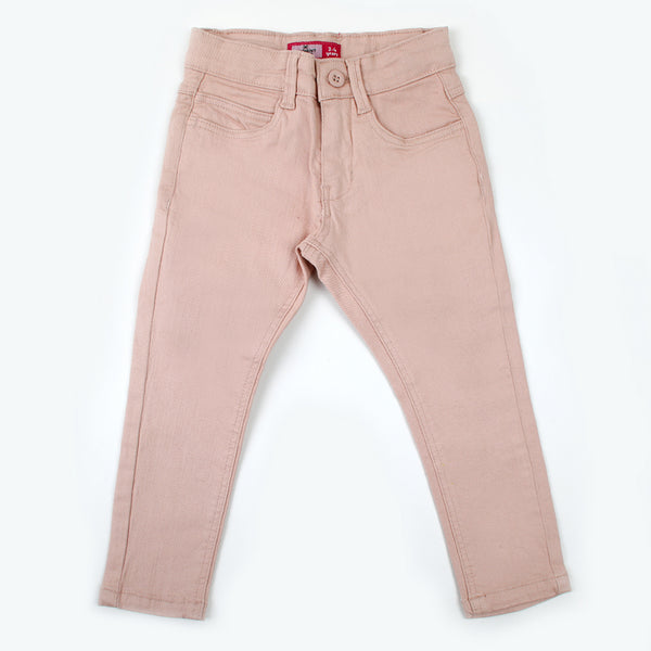 Eminent Girls Cotton Pant - Pink