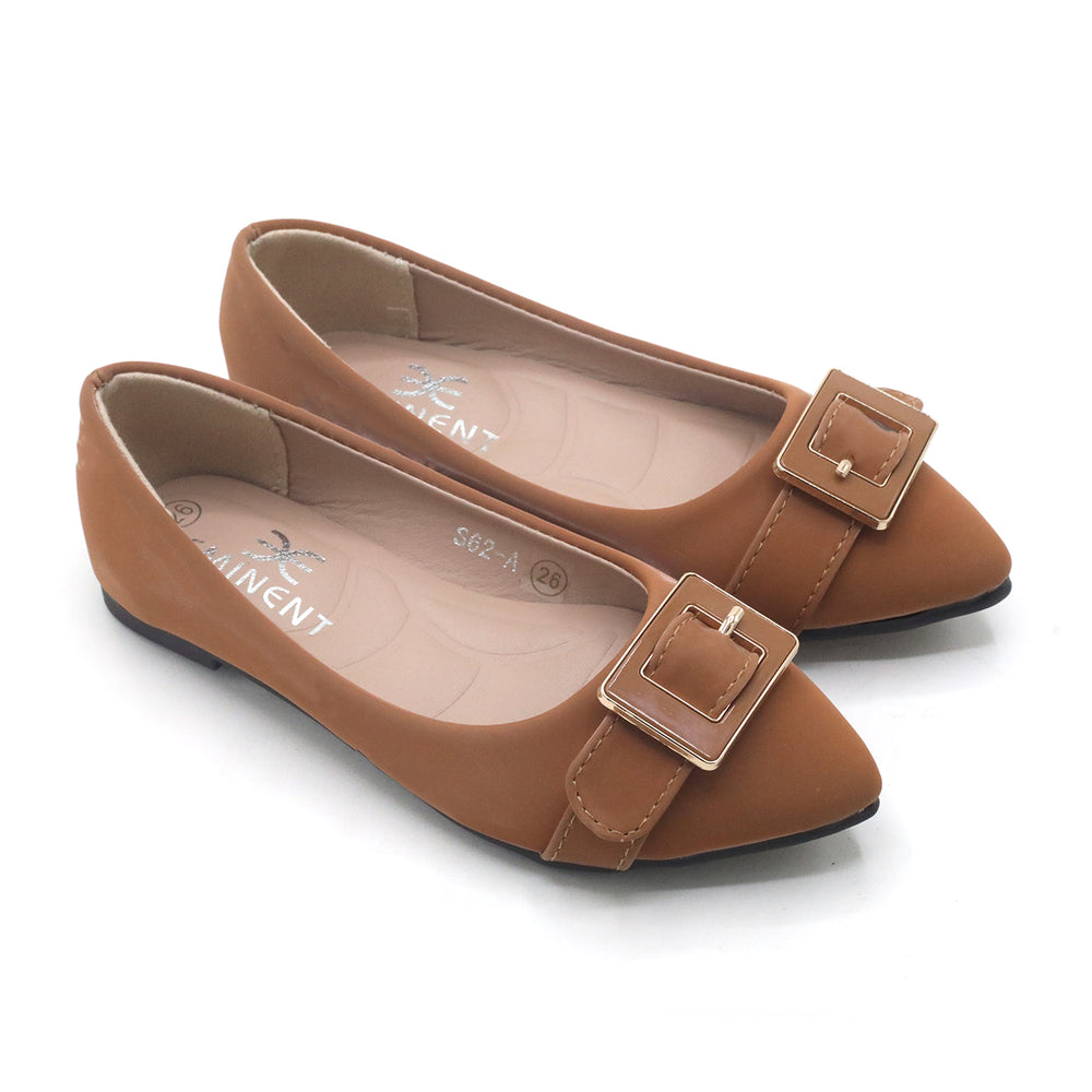 Eminent Girls Pumps - Camel, Girls Pump, Eminent, Chase Value
