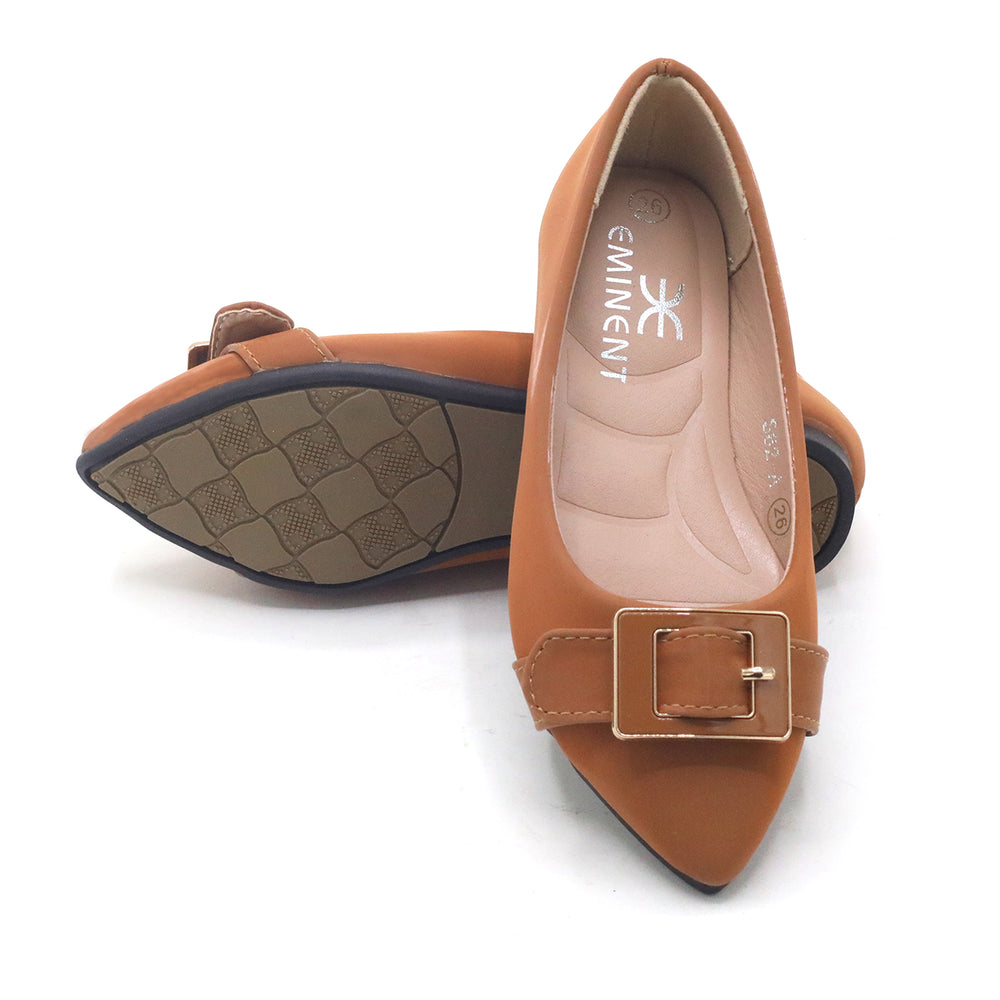 Eminent Girls Pumps - Camel, Girls Pump, Eminent, Chase Value