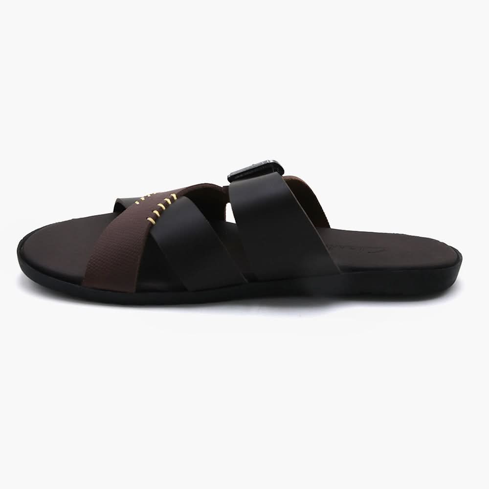Men's Slipper - Brown, Men's Slippers, Chase Value, Chase Value