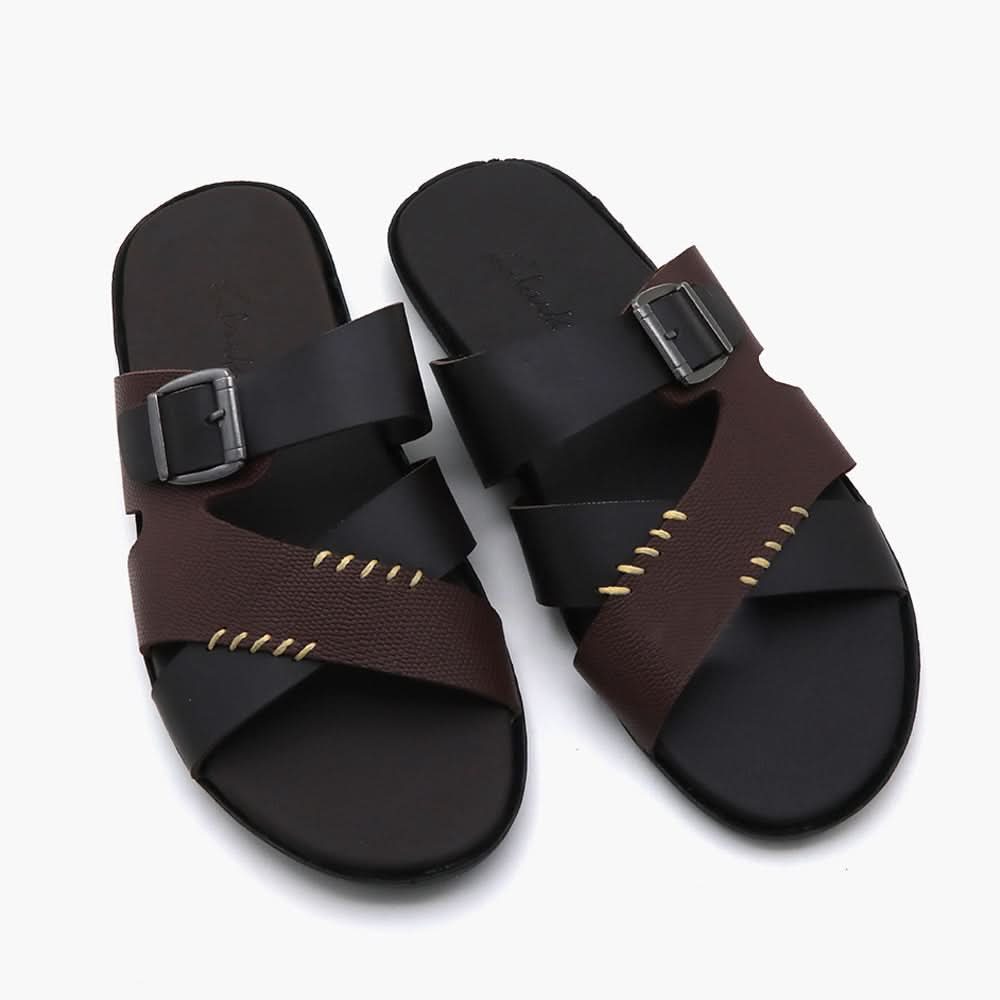 Men's Slipper - Brown, Men's Slippers, Chase Value, Chase Value
