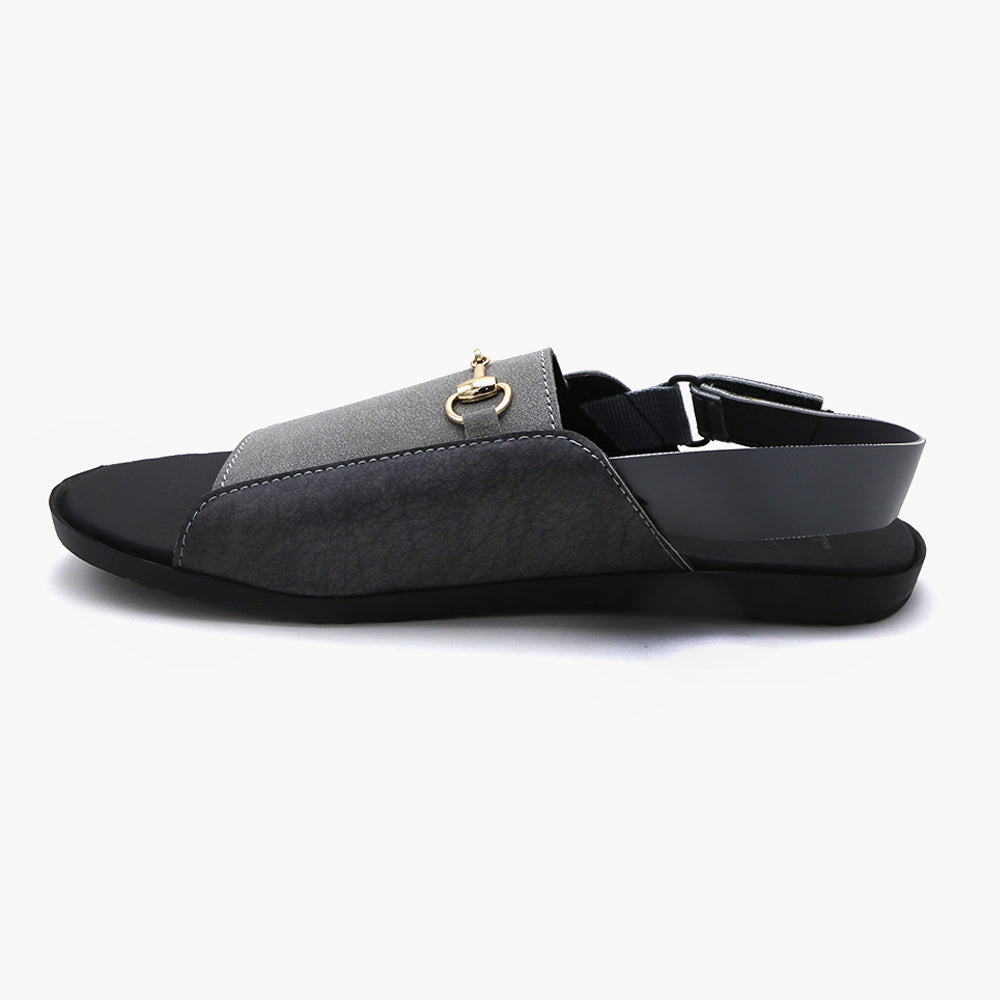 Men's Slipper - Grey, Men's Slippers, Chase Value, Chase Value