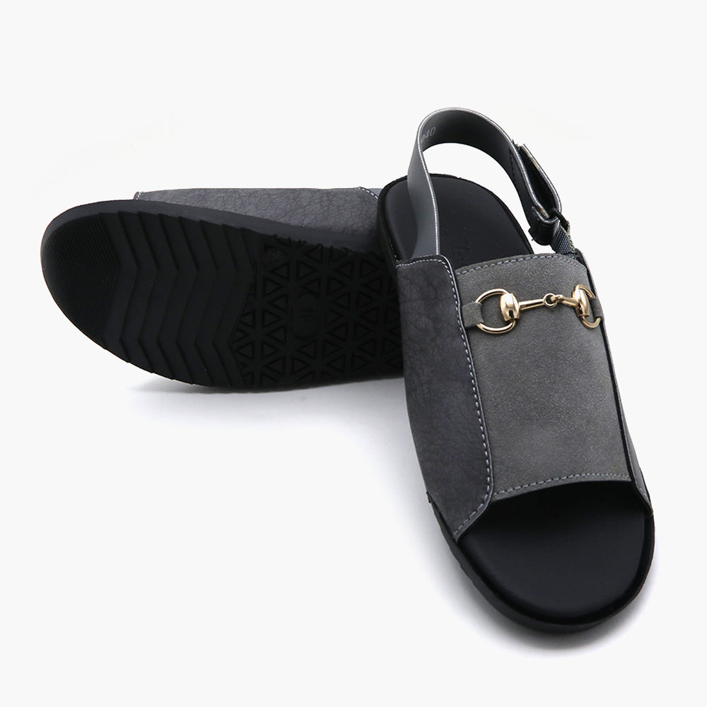 Men's Slipper - Grey, Men's Slippers, Chase Value, Chase Value