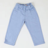 Girls Cotton Pant - Light Blue, Girls Pants & Capri, Chase Value, Chase Value