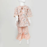 Girls Embroidered Shalwar Suit - Peach, Girls Shalwar Kameez, Chase Value, Chase Value