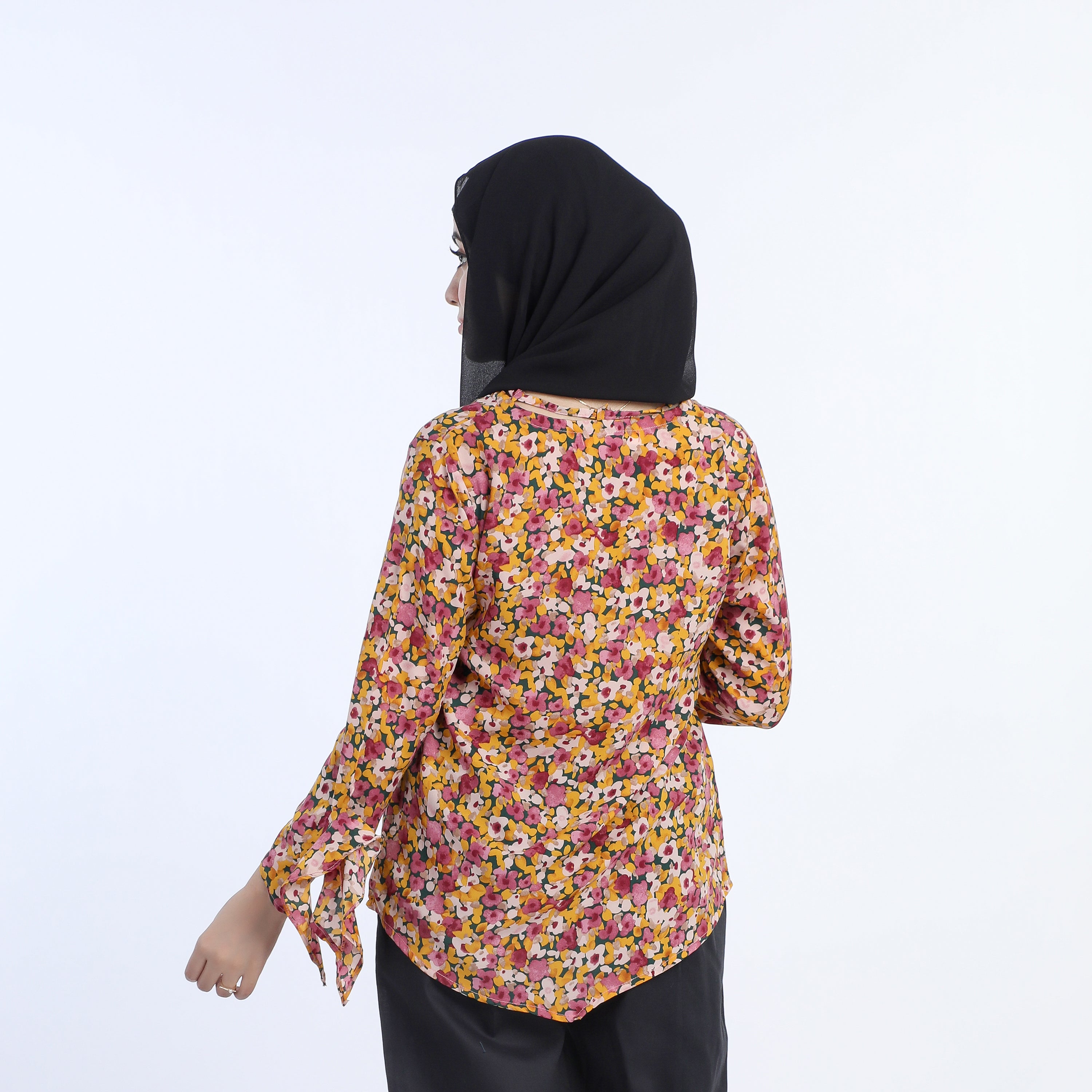 Women's Printed Western Top- Purple, Women T-Shirts & Tops, Chase Value, Chase Value