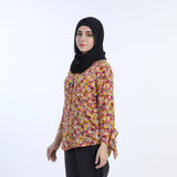 Women's Printed Western Top- Purple, Women T-Shirts & Tops, Chase Value, Chase Value