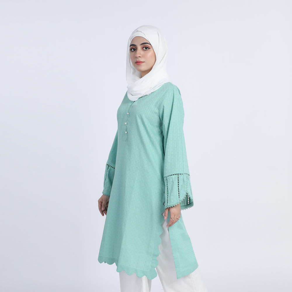 Eminent Women's Kurti - Mint Green, Women Ready Kurtis, Eminent, Chase Value
