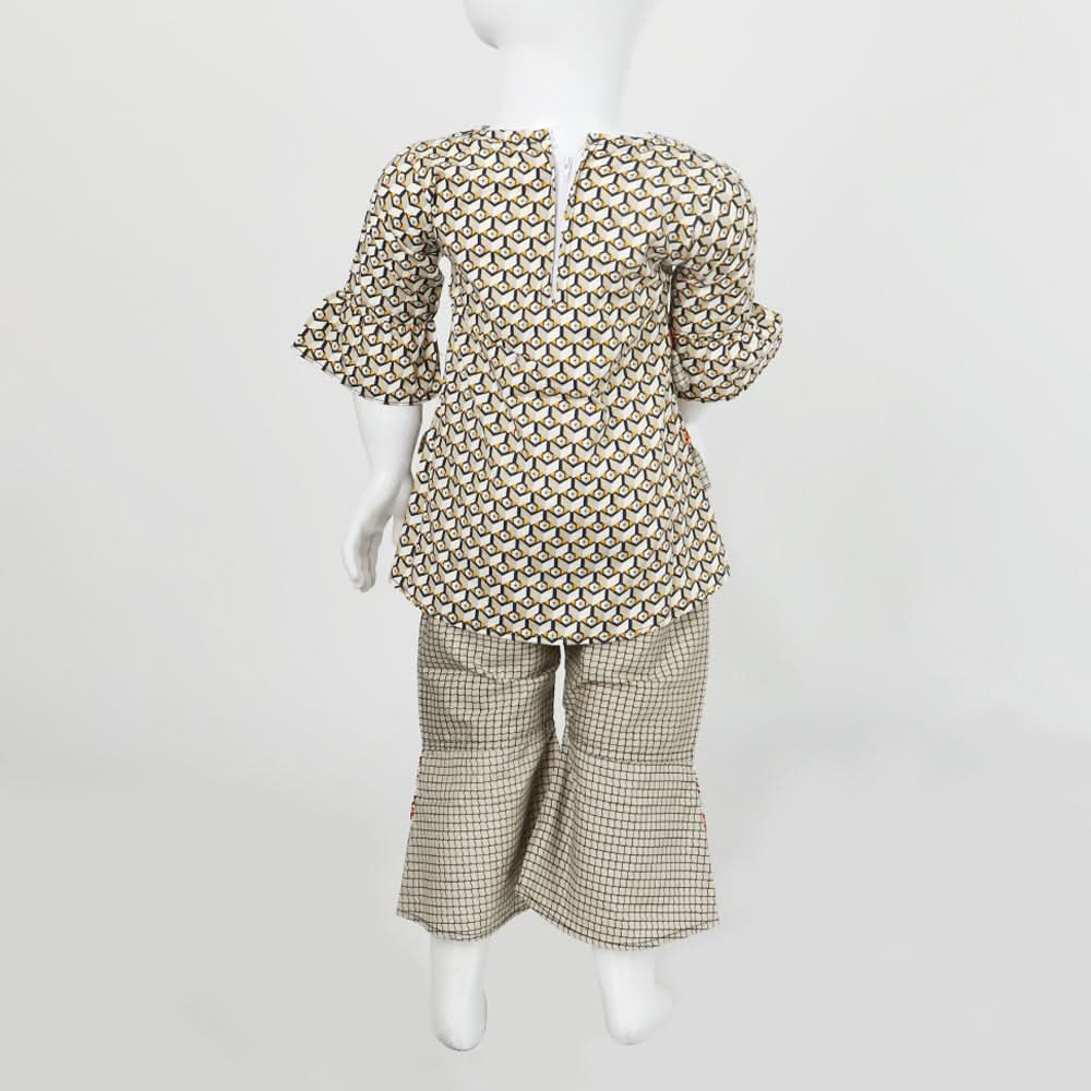 Girls Embroidered Shalwar Suit - Multi Color, Girls Shalwar Kameez, Chase Value, Chase Value