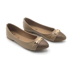 Women's Pumps - Camel