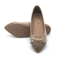 Women's Pumps - Camel
