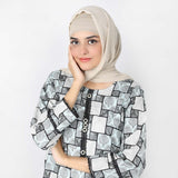 Women's Printed Khaddar Stitched 2pcs Suit - Grey, Women Shalwar Suits, Chase Value, Chase Value