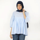Women's Western Top - Light Blue, Women T-Shirts & Tops, Chase Value, Chase Value