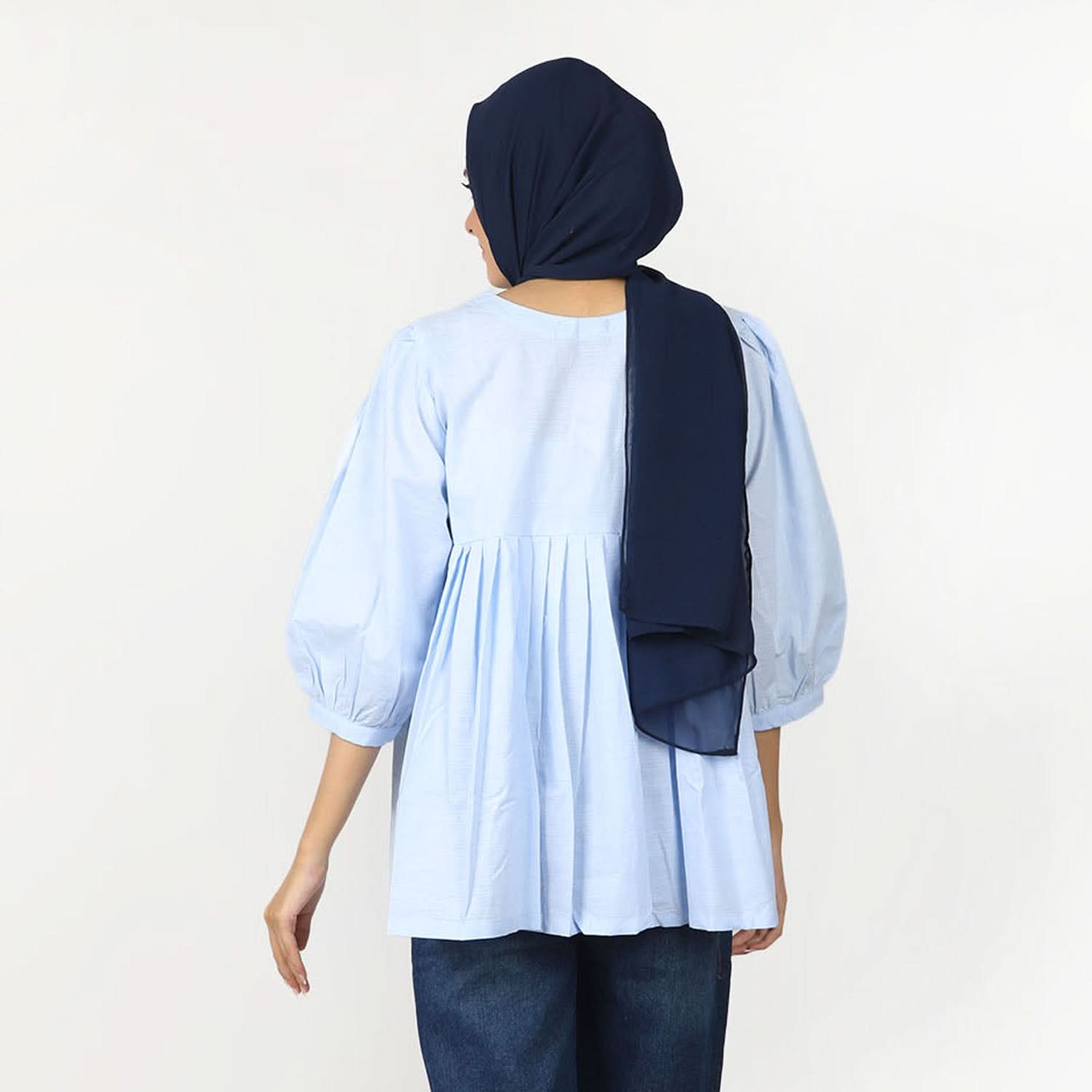 Women's Western Top - Light Blue, Women T-Shirts & Tops, Chase Value, Chase Value