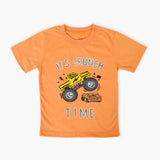 Boys Half Sleeves T-Shirt - Orange, Boys T-Shirts, Chase Value, Chase Value