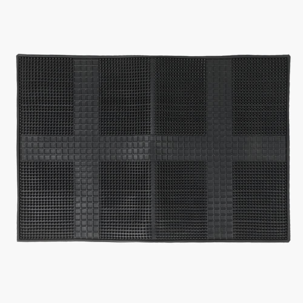 Rubber Cross Nail - Black, Mats, Chase Value, Chase Value