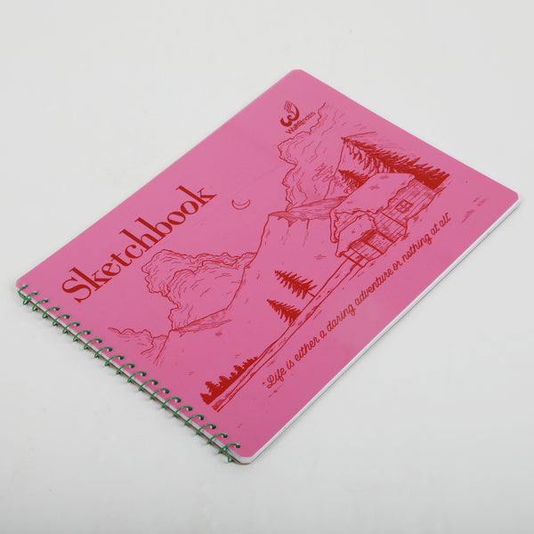 Sketch Book A4 Premium - Pink