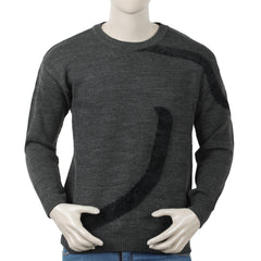 Eminent Men's Full Sleeve Sweaters - Charcoal