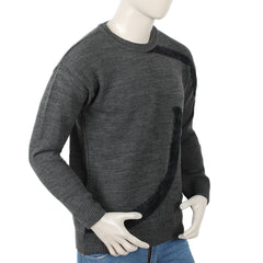 Eminent Men's Full Sleeve Sweaters - Charcoal