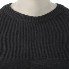 Eminent Men's Full Sleeve Sweaters - Charcoal