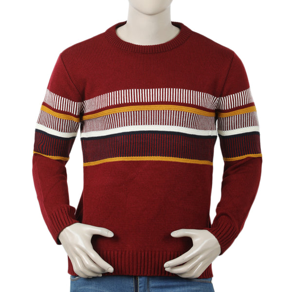 Eminent Men's Full Sleeve Sweaters - Maroon