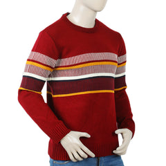 Eminent Men's Full Sleeve Sweaters - Maroon