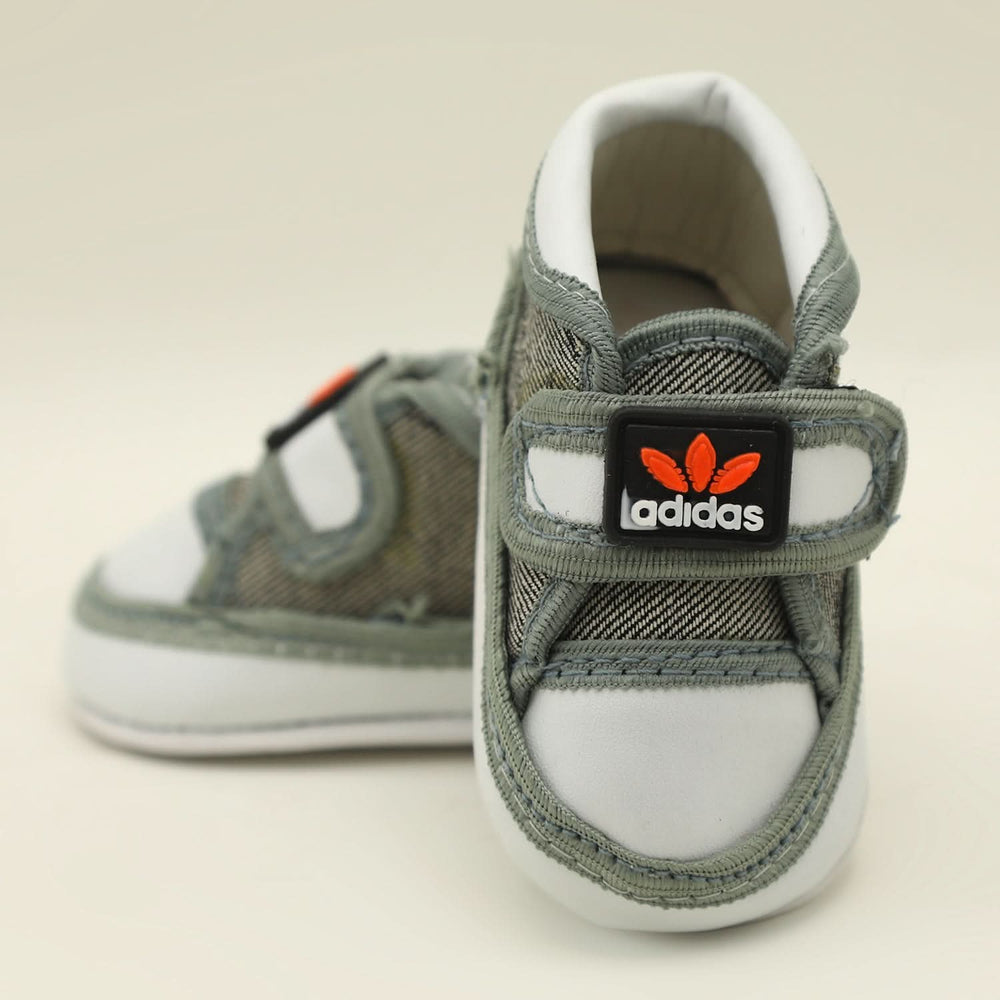 Newborn Boys Shoes - Light Grey, Newborn Caps, Shoes & Socks, Chase Value, Chase Value