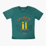 Boys Half Sleeves T-Shirt - Green, Boys T-Shirts, Chase Value, Chase Value