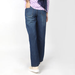 Eminent Women's Denim Pant - Dark Blue