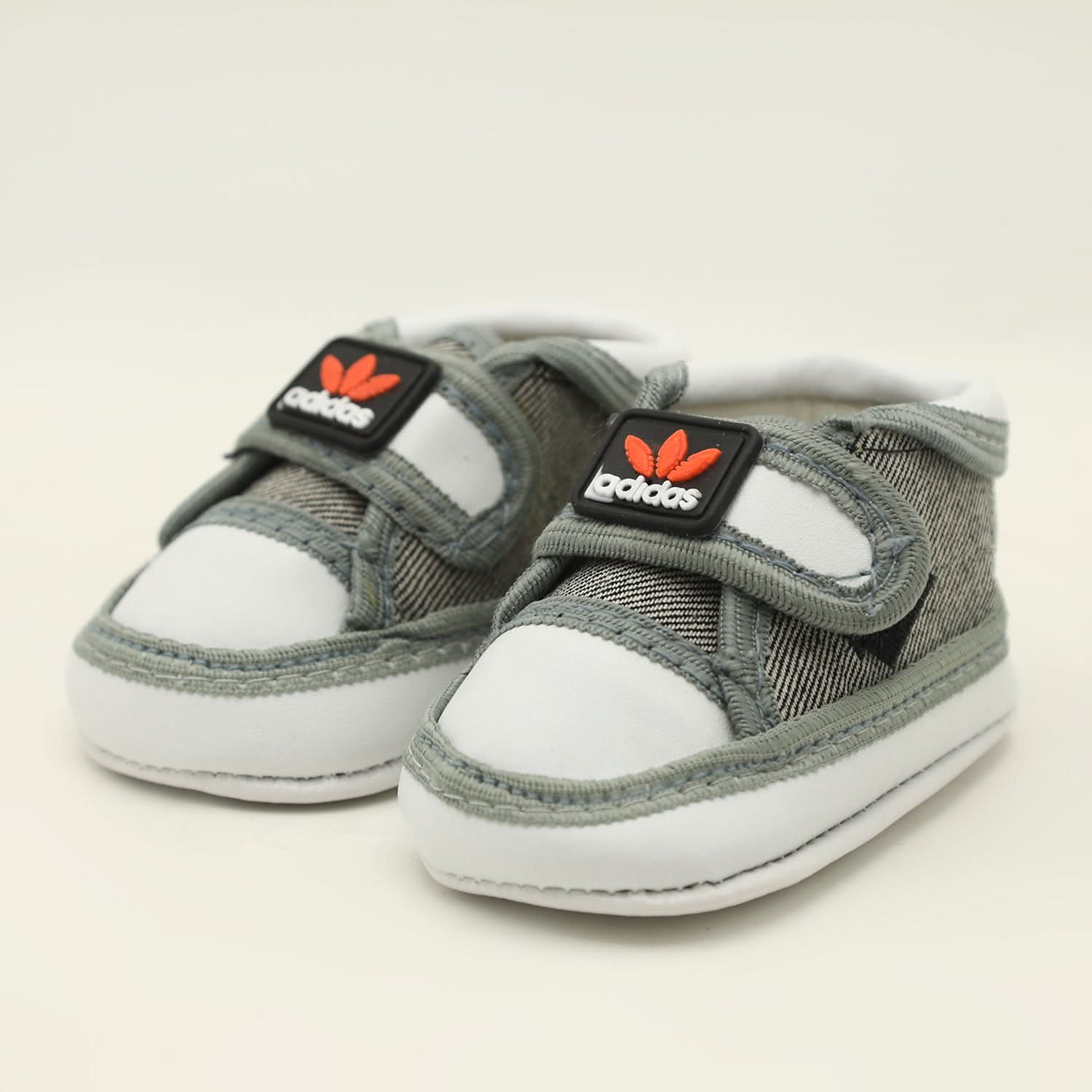 Newborn Boys Shoes - Light Grey, Newborn Caps, Shoes & Socks, Chase Value, Chase Value