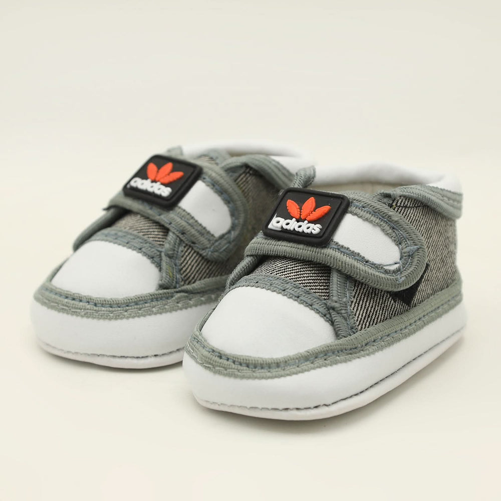 Newborn Boys Shoes - Light Grey, Newborn Caps, Shoes & Socks, Chase Value, Chase Value