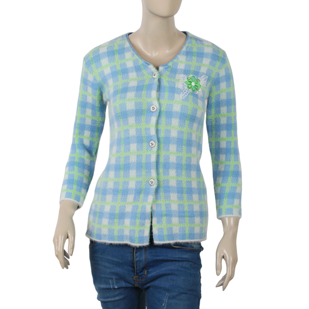 Eminent Girls Full Sleeves Sweater - Blue, Girls Sweaters, Eminent, Chase Value