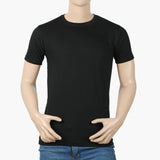 Valuable Men's Half Sleeves Round Neck T-Shirt - Black, Men's T-Shirts & Polos, Chase Value, Chase Value