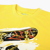 Boys Half Sleeves T-Shirt - Yellow, Boys T-Shirts, Chase Value, Chase Value