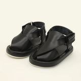 Newborn Fancy Peshawari Sandal- Black, Newborn Caps, Shoes & Socks, Chase Value, Chase Value