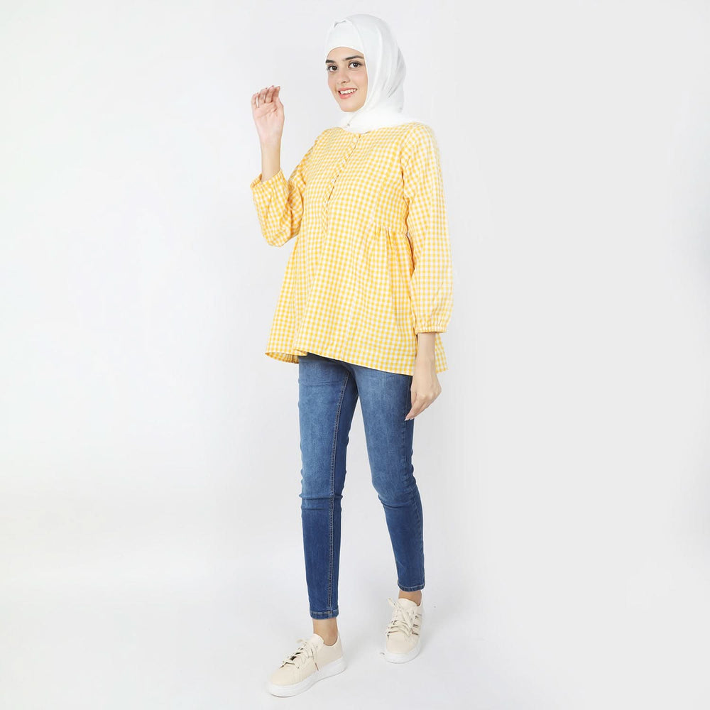 Women's Western Top - Yellow, Women T-Shirts & Tops, Chase Value, Chase Value