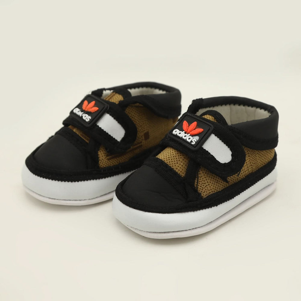 Newborn Boys Shoes - Black & Brown, Newborn Caps, Shoes & Socks, Chase Value, Chase Value