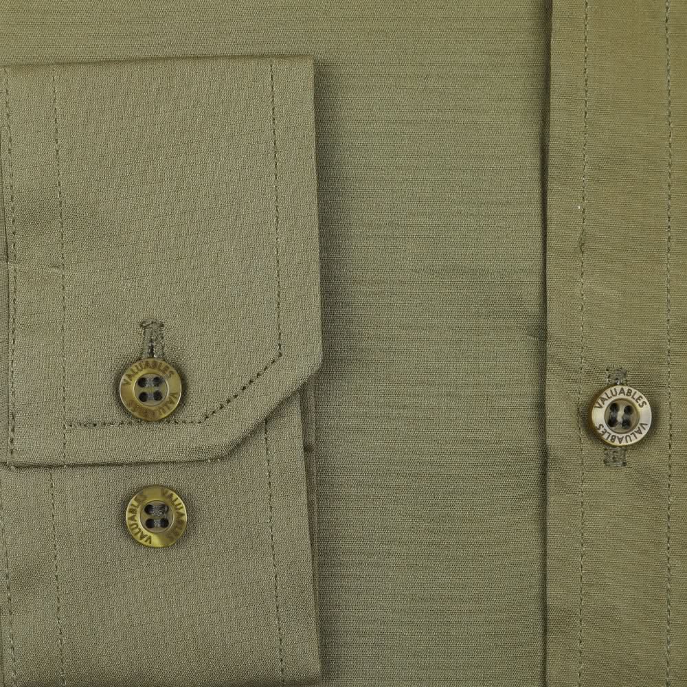 Men's Formal Plain Shirt - Olive, Men's Shirts, Chase Value, Chase Value