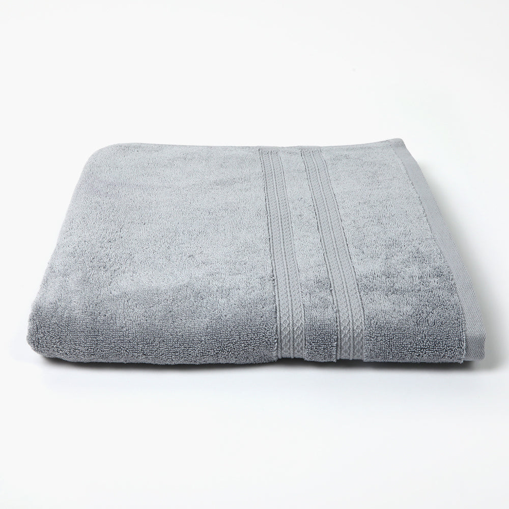 Eminent Bath Towel - Silver, Bath Towels, Eminent, Chase Value