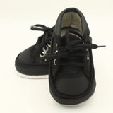 Newborn Boys Lace Shoes - Black, Newborn Caps, Shoes & Socks, Chase Value, Chase Value