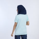 Valuable Women's Half Sleeves T-shirt - Light Blue, Women T-Shirts & Tops, Chase Value, Chase Value