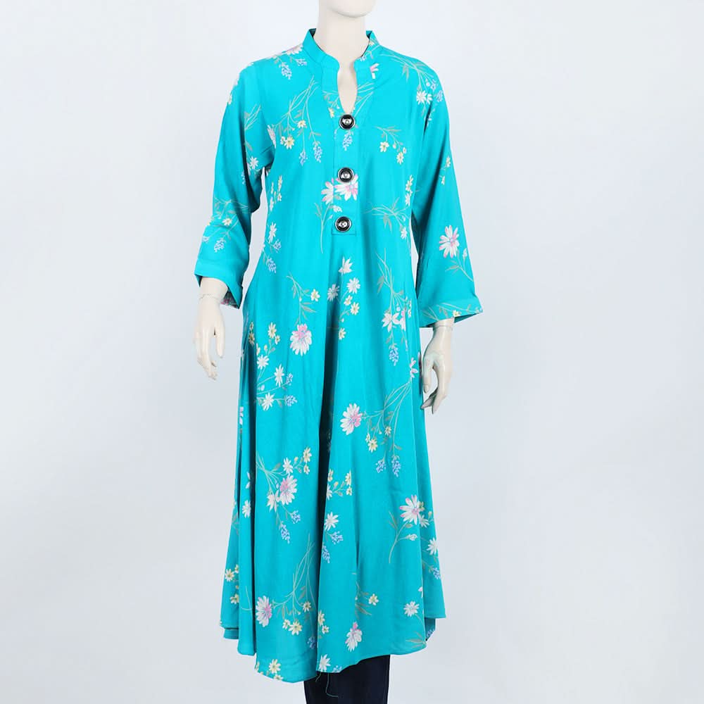 Women's Jalpari Printed Kurti - Multi Color, Women Ready Kurtis, Chase Value, Chase Value