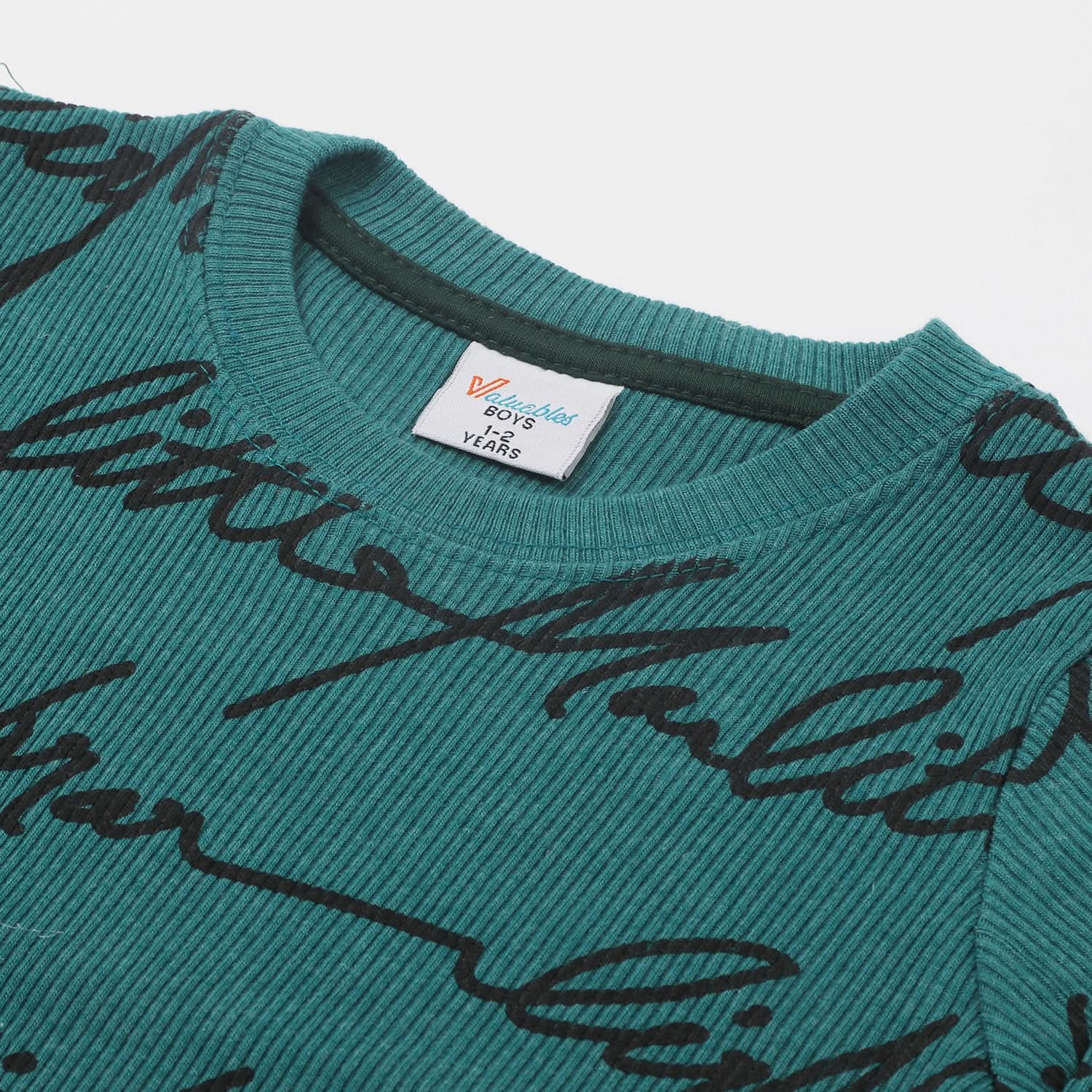Boys Full Sleeves SweatShirt - Steel Green, Boys Hoodies & Sweat Shirts, Chase Value, Chase Value