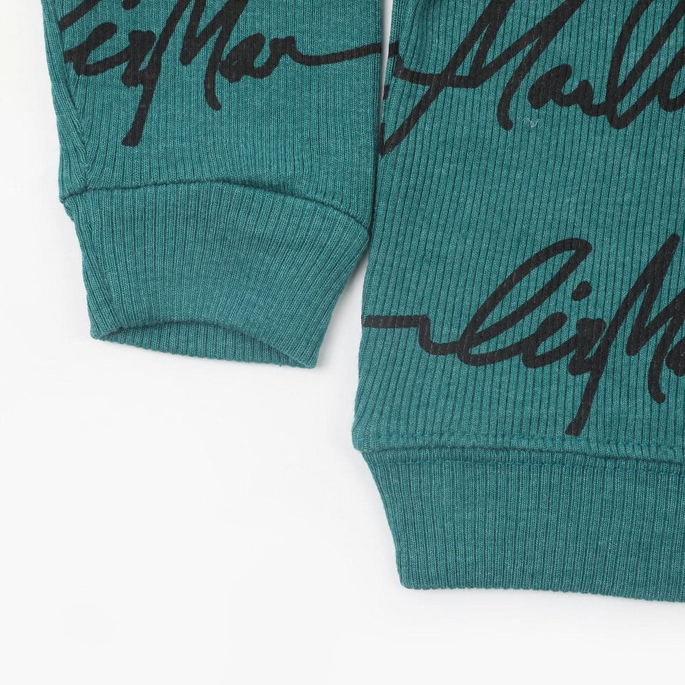 Boys Full Sleeves SweatShirt - Steel Green, Boys Hoodies & Sweat Shirts, Chase Value, Chase Value