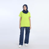 Eminent Women's Half Sleeves Printed T-Shirt - Neon Green, Women T-Shirts & Tops, Eminent, Chase Value