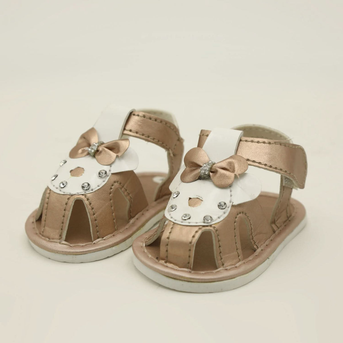 Newborn Baby Pumpy  - Light Brown, Newborn Caps, Shoes & Socks, Chase Value, Chase Value