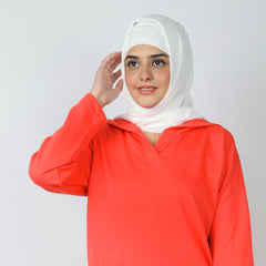 Women's 2pcs Hoodie Set - Orange