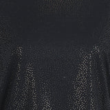 Women's Printed Half Sleeves Top - Black, Women T-Shirts & Tops, Chase Value, Chase Value